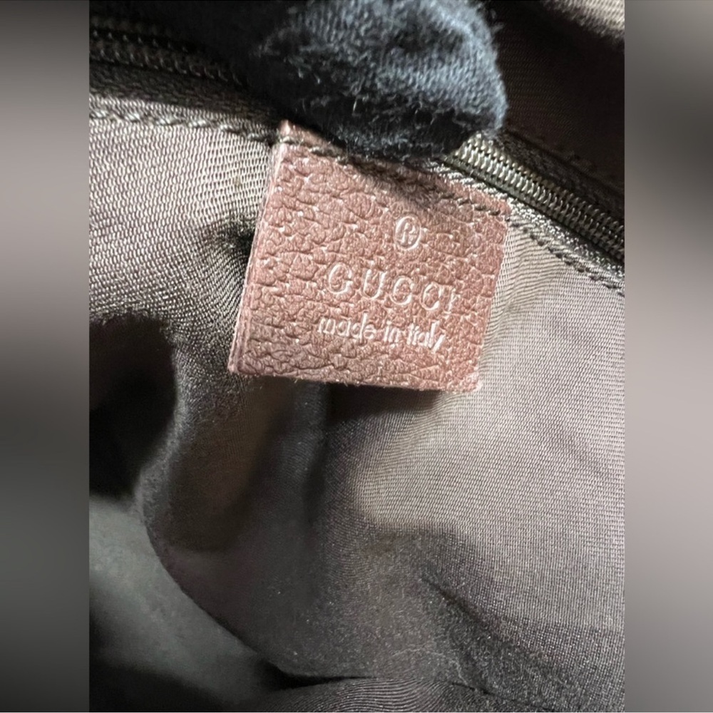 Gucci Beige Brown GG Canvas Tote - Picture 10 of 12